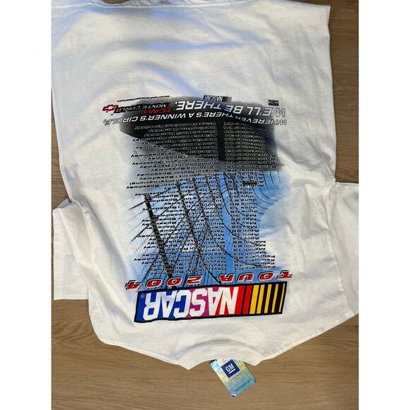 Vintage Nascar T Shirt Adult XL White Chevrolet Racing 2004 Tour Monte Carlo - Picture 6 of 6